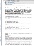 Cover page: The Utility of Domain-Specific End Points in Acute Stroke Trials