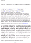 Cover page: Subthreshold Psychosis in 22q11.2 Deletion Syndrome: Multisite Naturalistic Study.