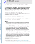 Cover page: A Novel Method for Calculating Potency-Weighted Cumulative Phthalates Exposure with Implications for Identifying Racial/Ethnic Disparities among U.S. Reproductive-Aged Women in NHANES 2001–2012