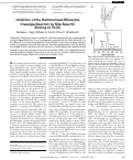 Cover page: Inhibition of the hammerhead ribozyme cleavage reaction by site-specific binding of Tb.