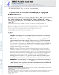 Cover page: Longitudinal tau accumulation and atrophy in aging and alzheimer disease