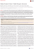 Cover page: Malaria Parasites Produce Volatile Mosquito Attractants