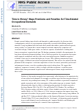 Cover page: Time Is Money? Wage Premiums and Penalties for Time-Related Occupational Demands.