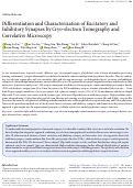 Cover page: Differentiation and Characterization of Excitatory and Inhibitory Synapses by Cryo-electron Tomography and Correlative Microscopy