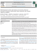 Cover page: SNAP-Ed physical activity interventions in low-income schools are associated with greater cardiovascular fitness among 5th and 7th grade students in California