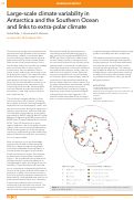 Cover page: Large-scale climate variability in Antarctica and the Southern Ocean and links to extra-polar climate