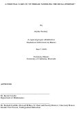 Cover page: A Personal Take on "Outbreak! Modeling the Ebola Epidemic"