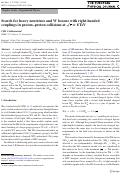 Cover page: Search for heavy neutrinos and [Formula: see text] bosons with right-handed couplings in proton-proton collisions at [Formula: see text].