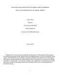 Cover page: The Contagious Diffusion of Worldwide Terrorism: Is It Less Common Than We Might Think?