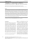 Cover page: Tolerability of a rapid-escalation vinblastine-prednisolone protocol in dogs with mast cell tumours.