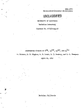 Cover page: Spontaneous Fission of U234, Pu236, Cm240, and Cm244