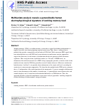 Cover page: Multivariate analysis reveals a generalizable human electrophysiological signature of working memory load