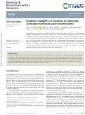 Cover page: Oxidative instability of ionomers in hydroxide-exchange-membrane water electrolyzers