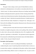 Cover page: Clinical Poems and Clinical Conversations: Some Thoughts on Working with Family Medicine Residents