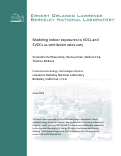 Cover page: Modeling indoor exposures to VOCs and SVOCs as ventilation rates vary