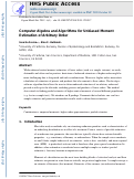 Cover page: Computer algebra and algorithms for unbiased moment estimation of arbitrary order