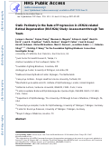 Cover page: Static Perimetry in the Rate of Progression in USH2A-related Retinal Degeneration (RUSH2A) Study: Assessment Through 2 Years