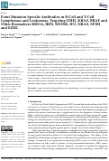 Cover page: Point Mutation Specific Antibodies in B-Cell and T-Cell Lymphomas and Leukemias: Targeting IDH2, KRAS, BRAF and Other Biomarkers RHOA, IRF8, MYD88, ID3, NRAS, SF3B1 and EZH2