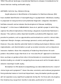 Cover page: The Ethical Landscape of Prodromal Parkinson Disease: Considerations for Shared Decision-Making and Health Equity.