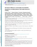 Cover page: Mechanistic Differences in Neuropathic Pain Modalities Revealed by Correlating Behavior with Global Expression Profiling.