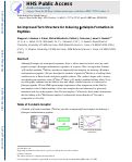 Cover page: An Improved Turn Structure for Inducing β-Hairpin Formation in Peptides.