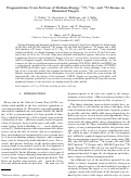 Cover page: Fragmentation Cross Sections of Medium-Energy 35Cl, 40Ar, and 48Ti Beams on Elemental 
Targets