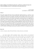 Cover page: Affective Suffrage: Social Media, Street Protests, and Theatre as Alternative Spaces for Political Self-Representation in the 2012 Mexican Presidential Elections