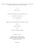 Cover page: Sequential Decision Making under Uncertainty: Optimality Guarantees, Compositional Learning, and Applications to Robotics and Ecology