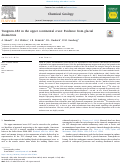 Cover page: Tungsten-182 in the upper continental crust: Evidence from glacial diamictites