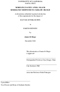 Cover page: Modeling Pacific Atoll Island Shorelines' Response to Climate Change