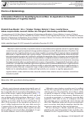 Cover page: A Simulation Platform for Quantifying Survival Bias: An Application to Research on Determinants of Cognitive Decline.