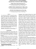 Cover page: Decisions based on verbal probabilities:Decision bias or decision by belief sampling?