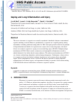 Cover page: Vaping and Lung Inflammation and Injury.