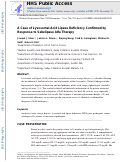 Cover page: A Case of Lysosomal Acid Lipase Deficiency Confirmed by Response to Sebelipase Alfa Therapy.