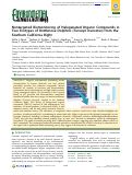 Cover page: Nontargeted Biomonitoring of Halogenated Organic Compounds in Two Ecotypes of Bottlenose Dolphins (Tursiops truncatus) from the Southern California Bight