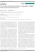 Cover page: We are only at the tip of the iceberg: A commentary on higher levels of care for anorexia nervosa