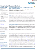 Cover page: Characteristic Slow‐Slip Events on the Superstition Hills Fault, Southern California