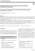 Cover page: Advancing Diagnosis and Treatment in People Living with HIV and Tuberculosis Meningitis.