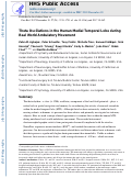 Cover page: Theta Oscillations in the Human Medial Temporal Lobe during Real-World Ambulatory Movement