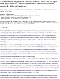 Cover page: Triglyceride and Time to ESRD Across CKD Stages With Adjustment for Other Components of Metabolic Syndrome Among 2.1 Million US Veterans