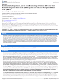 Cover page: Development, expansion, and in vivo monitoring of human NK cells from human embryonic stem cells (hESCs) and and induced pluripotent stem cells (iPSCs).