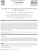 Cover page: An insight into space–time block codes using Hurwitz–Radon families of matrices