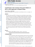 Cover page: Liquid Biopsies in the Screening of Oncogenic Mutations in NSCLC and its Application in Targeted Therapy