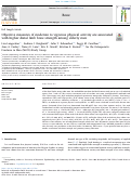 Cover page: Objective measures of moderate to vigorous physical activity are associated with higher distal limb bone strength among elderly men