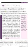 Cover page: Comparison of the Bleeding Cricothyrotomy Model to SimMan for Training Students and Residents Emergency Cricothyrotomy.