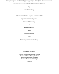 Cover page: Ion-regulatory and developmental physiology of giant clams (Genus Tridacna) and their conservation status on the island of Mo’orea, French Polynesia.