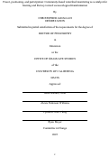 Cover page: Power, positioning, and participation: Community-based watershed monitoring as a catalyst for learning and literacy toward socioecological transformation