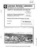 Cover page: REDUCING LONG-TERM RESERVOIR PERFORMANCE UNCERTAINTY