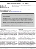 Cover page: Diabetic Ketoalkalosis: A Case Report