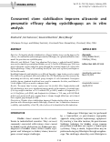 Cover page: Concurrent stone stabilization improves ultrasonic and pneumatic efficacy during cystolithopaxy: an in vitro analysis